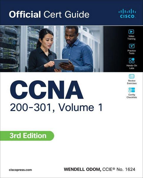 Produktbild: CCNA 200-301 Official Cert Guide, Volume 1
