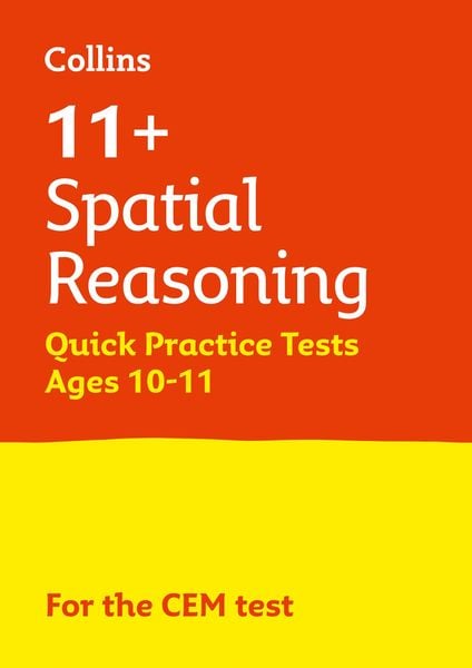 Produktbild: 11+ Spatial Reasoning Quick Practice Tests Age 10-11 (Year 6)