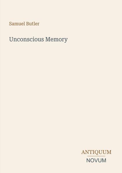 Produktbild: Unconscious Memory
