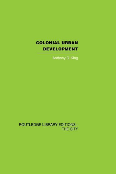 Produktbild: Colonial Urban Development