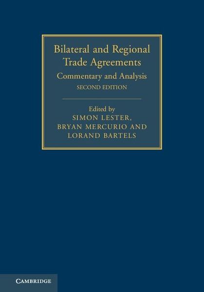 Produktbild: Bilateral and Regional Trade Agreements: Volume 1