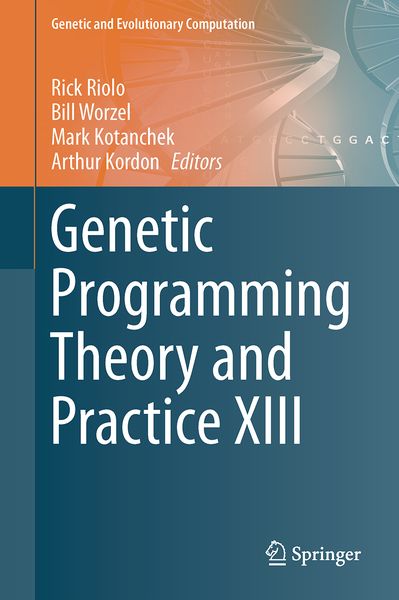 Produktbild: Genetic Programming Theory and Practice XIII