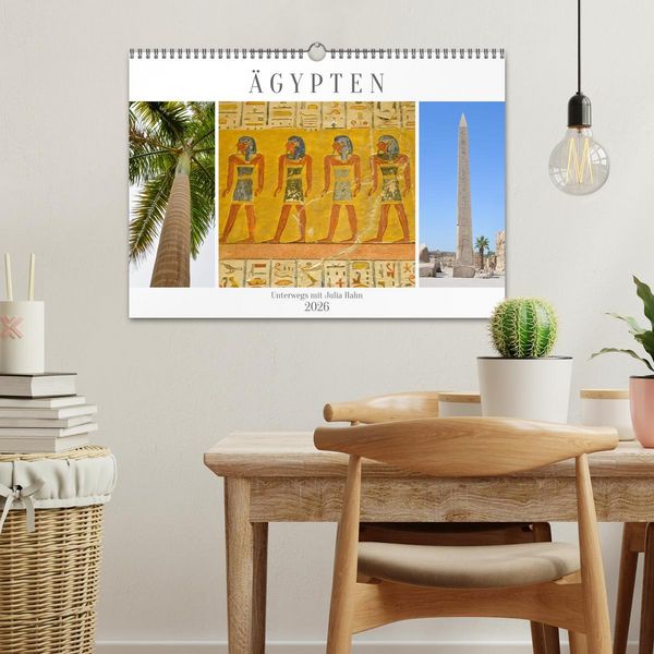 Produktbild: &Auml;gypten - unterwegs mit Julia Hahn (Wandkalender 2026 DIN A3 quer), CALVENDO Monatskalender