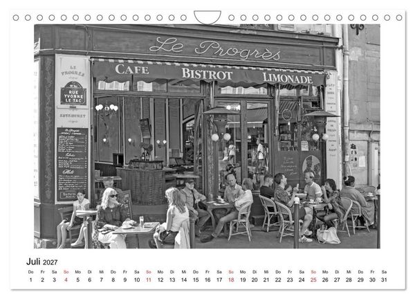 Produktbild: Paris vive la m&eacute;tropole (Wandkalender 2027 DIN A4 quer), CALVENDO Monatskalender