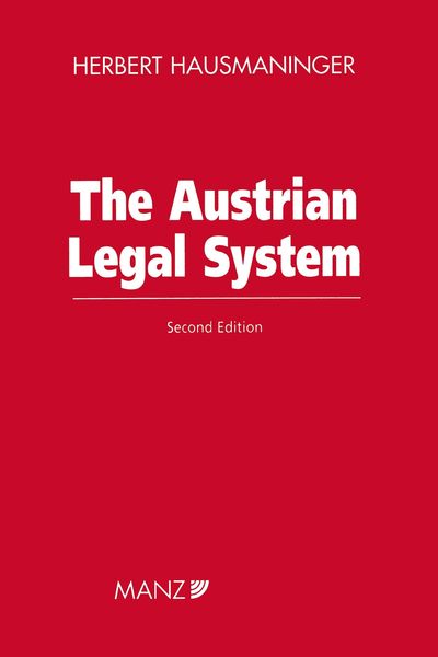Produktbild: Austrian Legal System