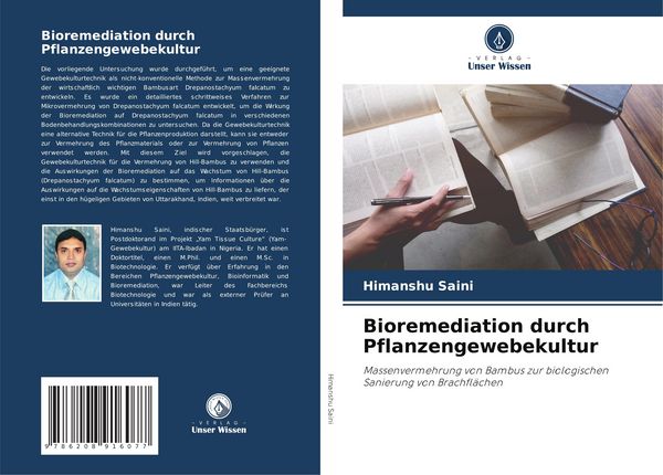 Produktbild: Bioremediation durch Pflanzengewebekultur