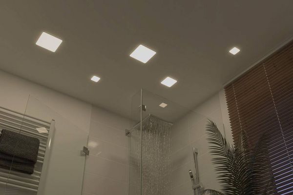 Produktbild: Paulmann 92397 EB Panel Veluna VariFit LED-Einbauleuchte 8.50W Satin