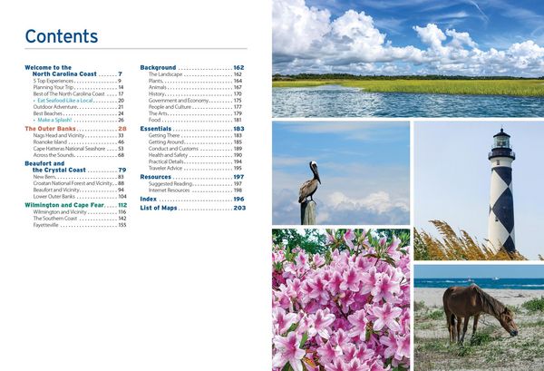 Produktbild: Moon North Carolina Coast: With the Outer Banks (Fourth Edition)