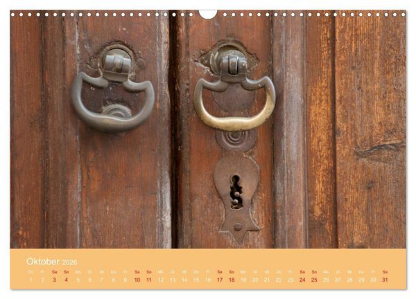 Produktbild: Anklopfen... (Wandkalender 2026 DIN A3 quer), CALVENDO Monatskalender