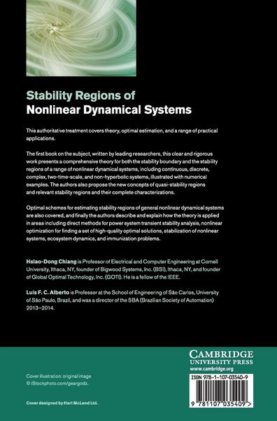 Produktbild: Stability Regions of Nonlinear Dynamical Systems