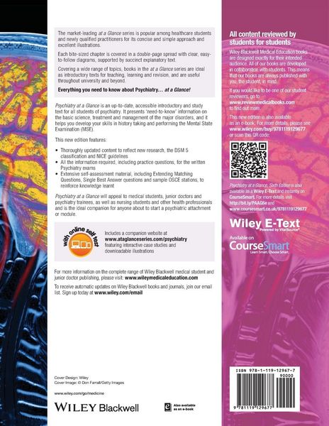 Produktbild: Psychiatry at a Glance