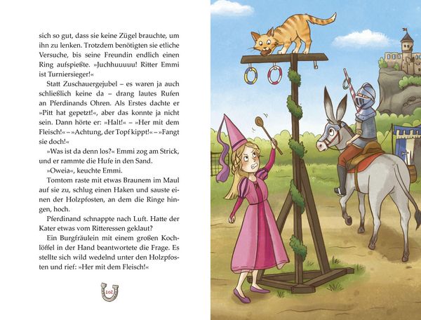 Produktbild: Der Esel Pferdinand - Ritterpferd mit Eselsohren