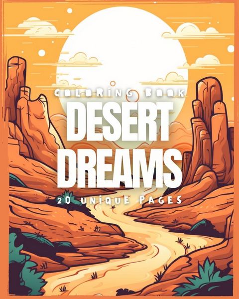 Produktbild: Desert Dreams (Coloring Book)
