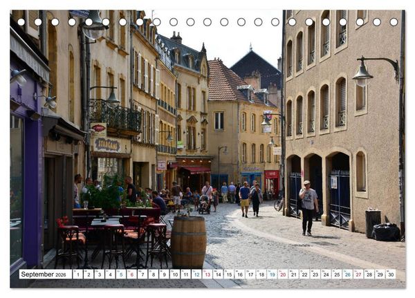 Produktbild: Metz - Ansichtssache (Tischkalender 2026 DIN A5 quer), CALVENDO Monatskalender
