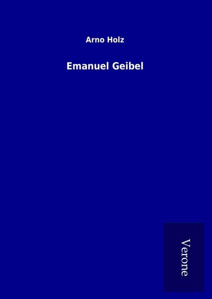 Produktbild: Emanuel Geibel