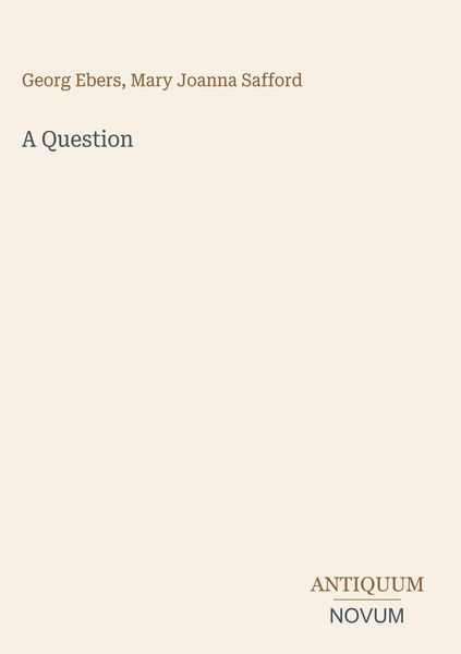 Produktbild: A Question
