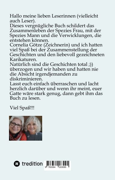 Produktbild: Man muss sie doch lieben... Ein Buch, welches das Zusammenleben von Frau und Mann in vergn&uuml;glicher Weise darstellt.