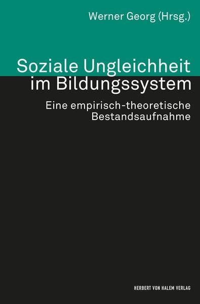 Produktbild: Soziale Ungleichheit im Bildungssystem