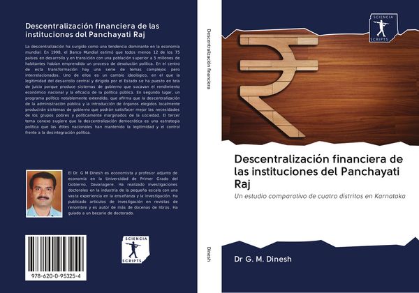 Produktbild: Descentralizaci&oacute;n financiera de las instituciones del Panchayati Raj