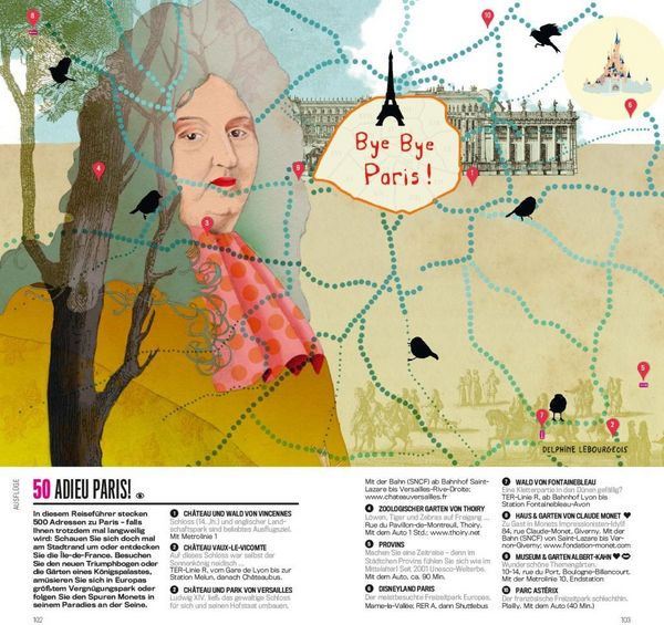 Produktbild: 50 Maps Paris (DuMont Reisef&uuml;hrer)