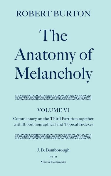Produktbild: The Anatomy of Melancholy