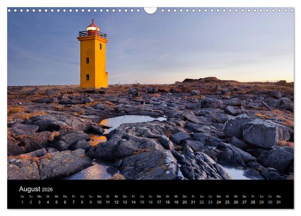Produktbild: Traumziel Island 2026 (Wandkalender 2026 DIN A3 quer), CALVENDO Monatskalender