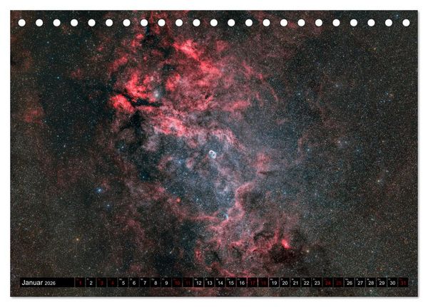 Produktbild: Deepsky 2026 (Tischkalender 2026 DIN A5 quer), CALVENDO Monatskalender