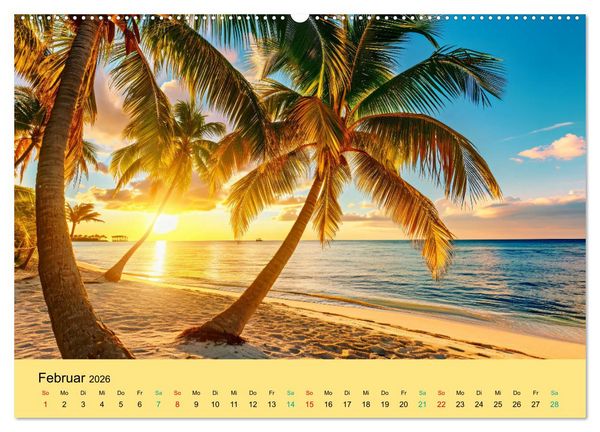 Produktbild: Ausblick aufs Meer - traumhafte Momente (Wandkalender 2026 DIN A2 quer), CALVENDO Monatskalender