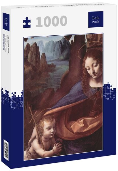 Produktbild: Lais Puzzle Leonardo da Vinci - Madonna in der Felsengrotte, Detail: Maria und Christus 1000 Teile