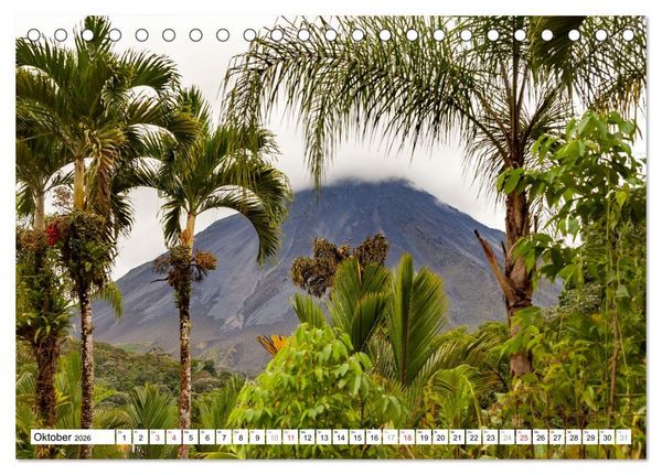 Produktbild: Costa Rica (Tischkalender 2026 DIN A5 quer), CALVENDO Monatskalender