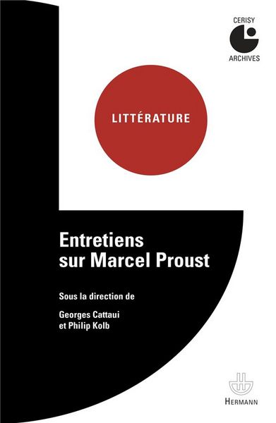 Produktbild: Entretiens sur marcel proust
