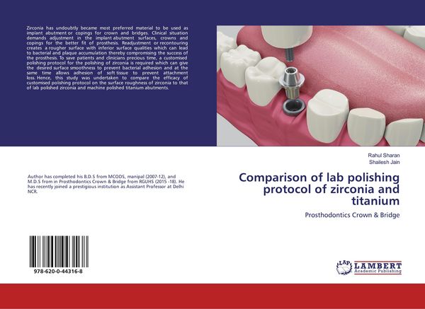 Produktbild: Comparison of lab polishing protocol of zirconia and titanium