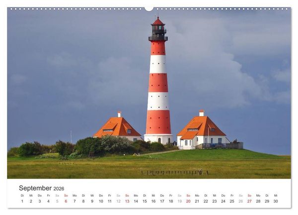 Produktbild: Eiderstedt Impressionen (hochwertiger Premium Wandkalender 2026 DIN A2 quer), Kunstdruck in Hochglanz