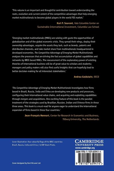 Produktbild: The Competitive Advantage of Emerging Market Multinationals