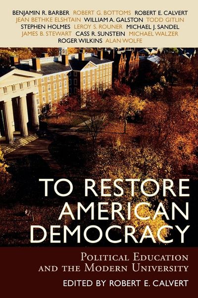 Produktbild: To Restore American Democracy