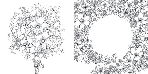 Produktbild: Bl&uuml;tentraum &ndash; Florale Motive ausmalen