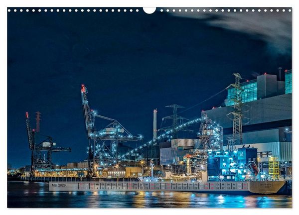 Produktbild: Auch das ist der Hamburger Hafen (Wandkalender 2026 DIN A3 quer), CALVENDO Monatskalender