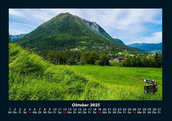 Produktbild: Berge 2025 Fotokalender DIN A4