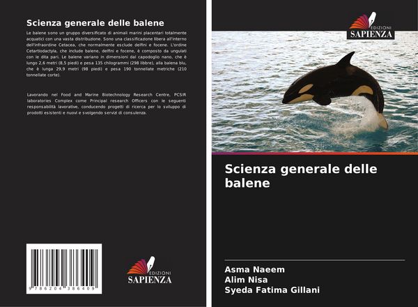 Produktbild: Scienza generale delle balene