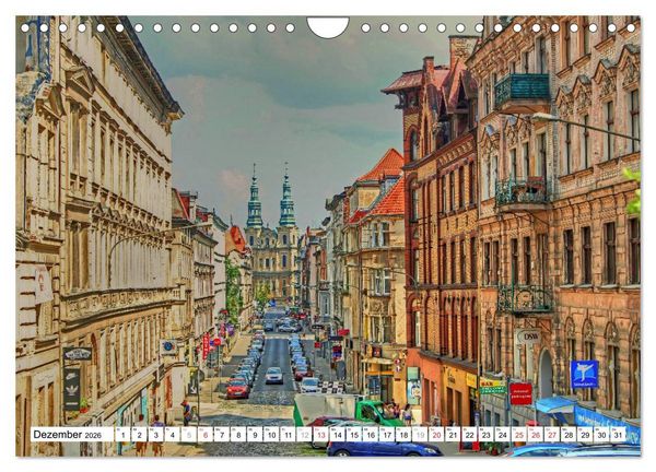 Produktbild: Posen Poznan - Bunte und strahlende Akzente (Wandkalender 2026 DIN A4 quer), CALVENDO Monatskalender