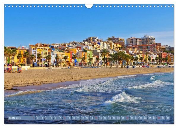 Produktbild: Costa Blanca - Die wei&szlig;e K&uuml;ste Spaniens (Wandkalender 2026 DIN A3 quer), CALVENDO Monatskalender