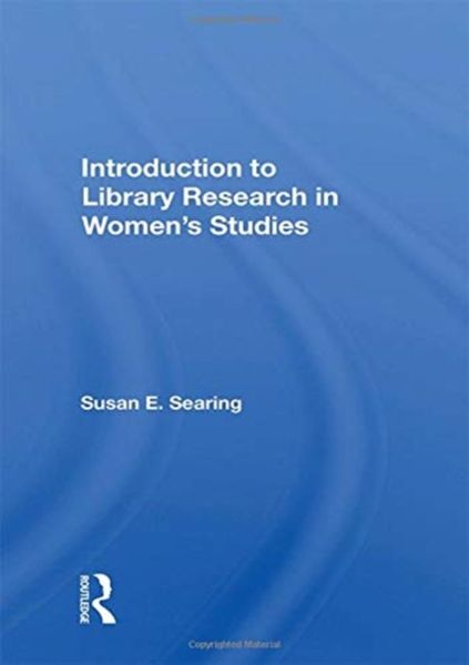 Produktbild: Introduction to Library Research in Women's Studies