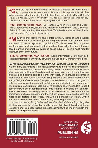 Produktbild: Study Guide to Preventive Medical Care in Psychiatry