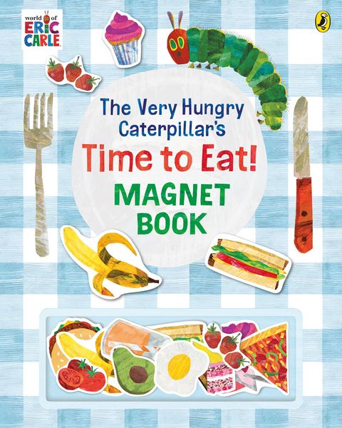 The Very Hungry Caterpillar's Time to Eat! Magnet Book, Gebundene Ausgabe von Eric Carle, Puffin UK, 9780241618332