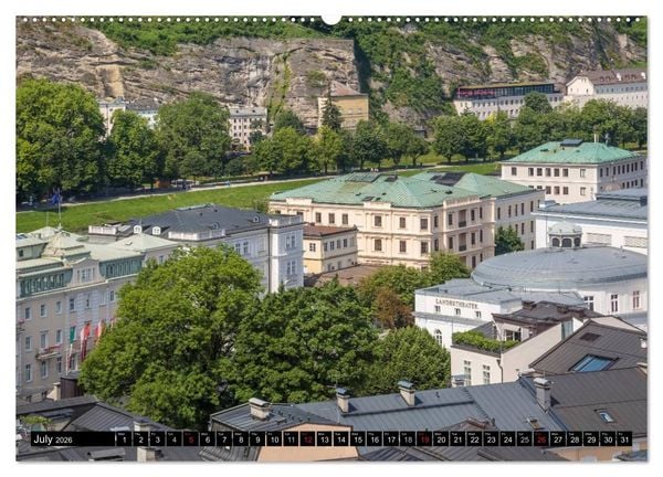 Produktbild: SALZBURG Lovely Old Town (High Quality Premium Wall Calendar 2026 DIN A2 landscape),CALVENDO 12 Month Wall Calendar