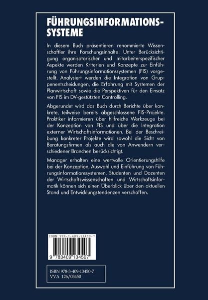 Produktbild: F&uuml;hrungsinformationssysteme