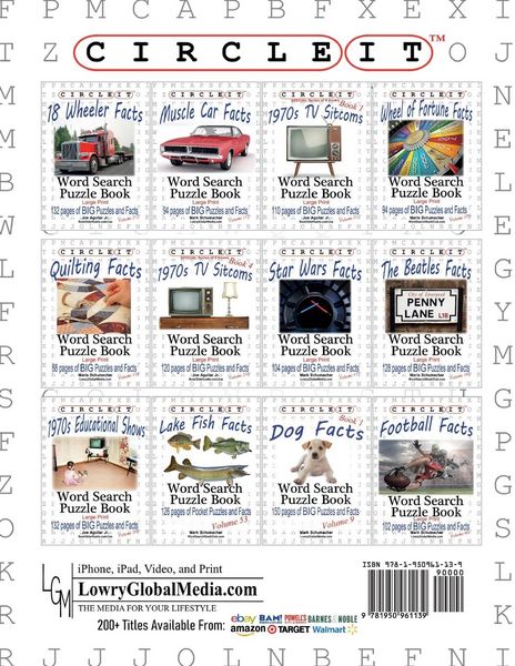 Produktbild: Circle It, Led Zeppelin Facts, Word Search, Puzzle Book