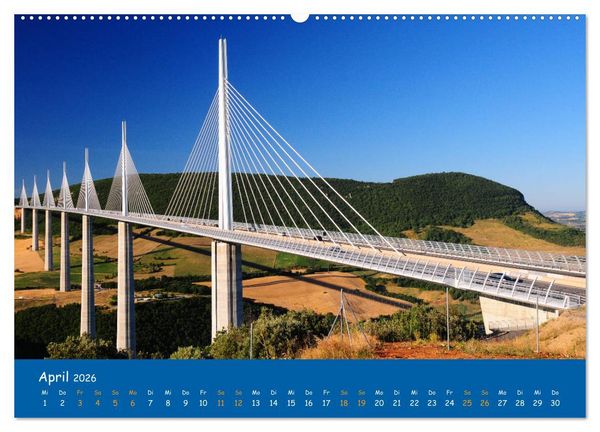 Produktbild: Quer durch S&uuml;dfrankreich (hochwertiger Premium Wandkalender 2026 DIN A2 quer), Kunstdruck in Hochglanz