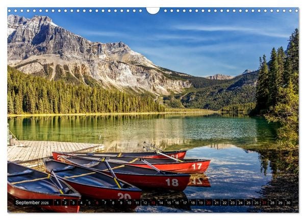 Produktbild: West-Kanada (Wandkalender 2026 DIN A3 quer), CALVENDO Monatskalender
