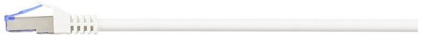 Produktbild: Renkforce RF-6830456 RJ45 Patchkabel CAT 6a S/FTP 5.00m Wei&szlig; 1St.